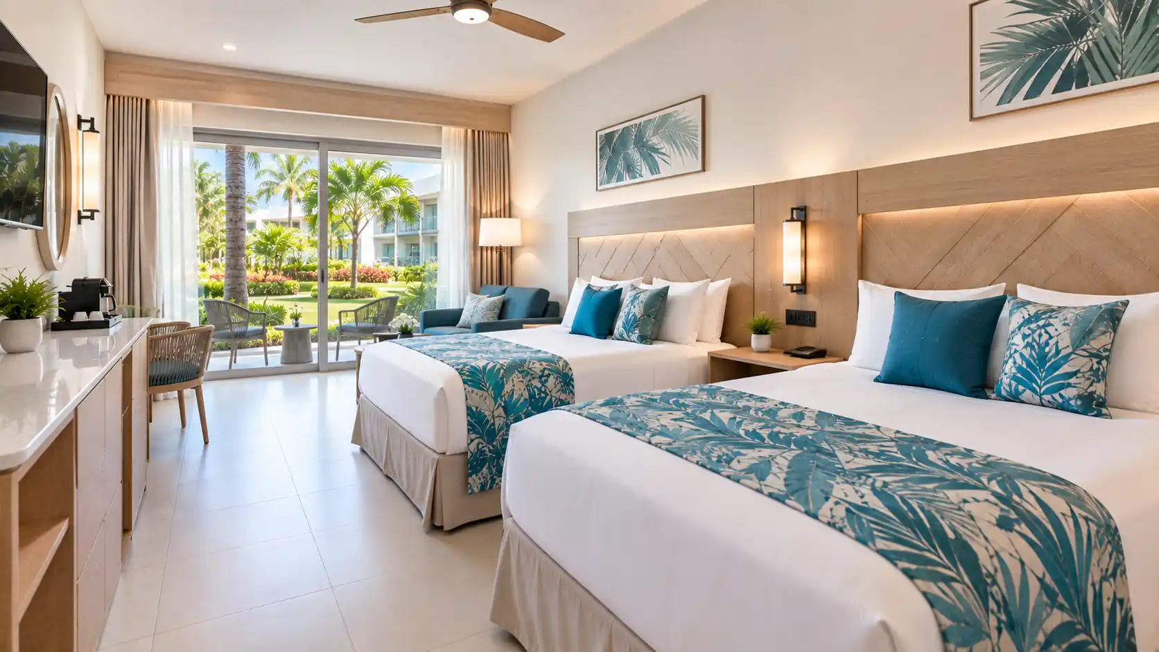 Standard double room with courtyard view